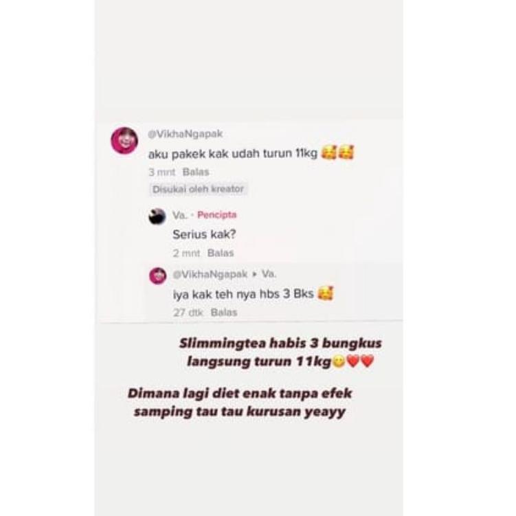 

Slimming Tea Kitslimy Pusat HnU /Limited Edition