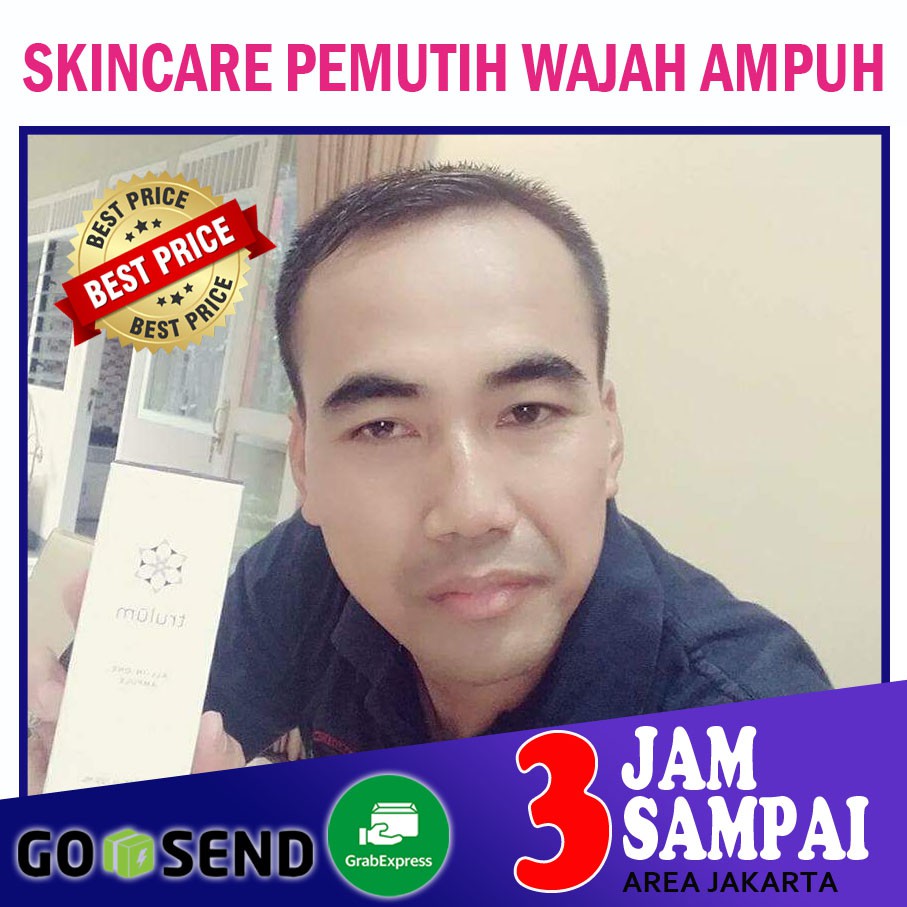 ¿204Œ Serum Pemutih Wajah Untuk Kulit Berminyak / Skincare Untuk Pria Berminyak Trulum
