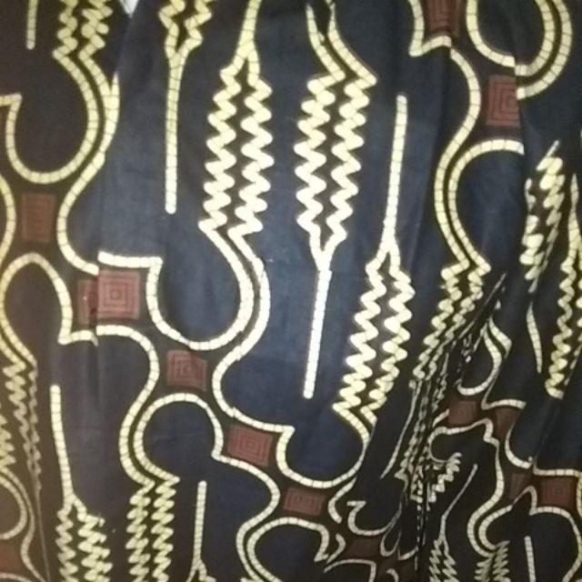 Couple Gamis Batika Parang Black Sarimbit Gamis Batik Kombinasi Long Dress Klok Seragam Pesta Muslim