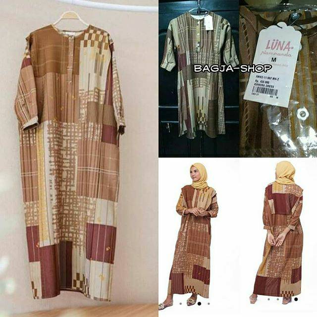 SALE Sepaket Ibu dan Anak New Kinanti Dress dan Kiandra Dress Ria Miranda