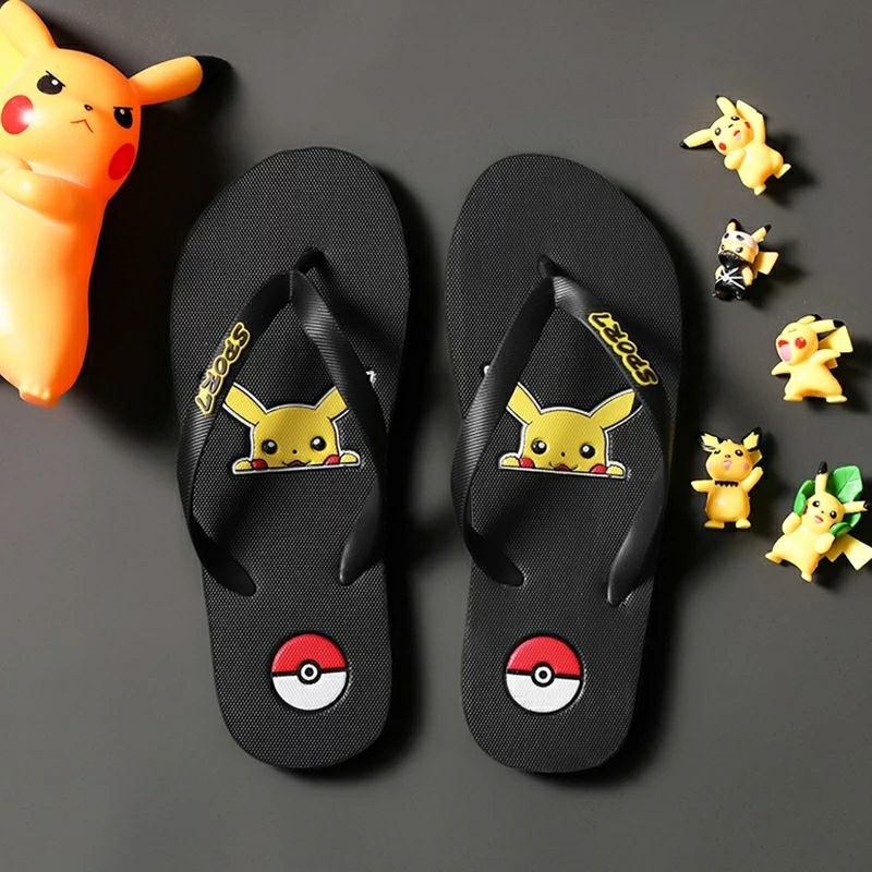 Sendal Pria Wanita Motif Pikachu