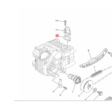 perpak packing paking tensioner jupiter z new 115 robot vega zr rr lexam original ygp 5d9-e2213-00