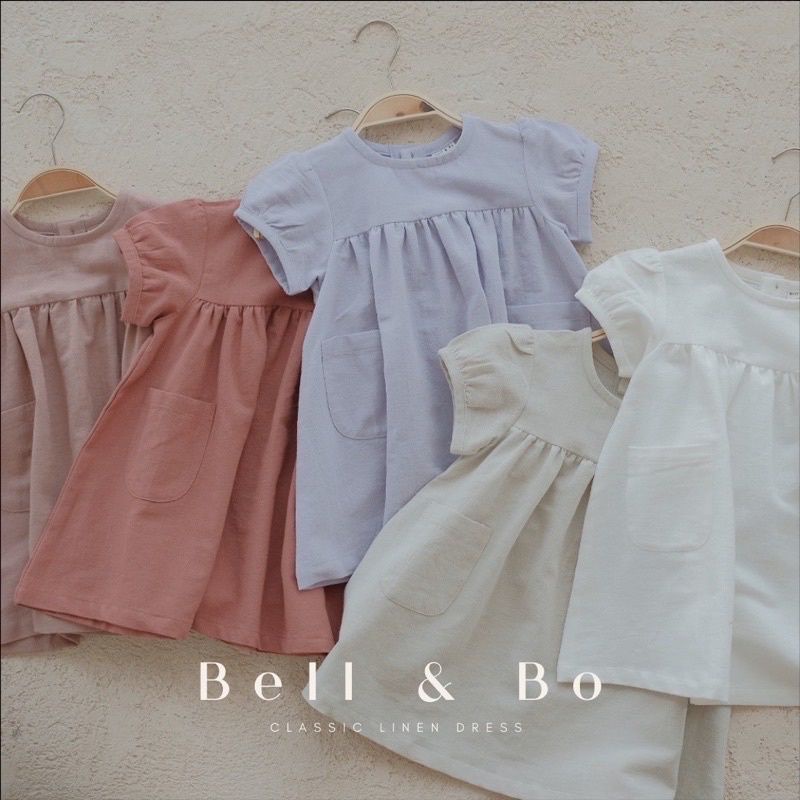 Baju Dress Anak - SELENE DRESS BELL &amp; BO