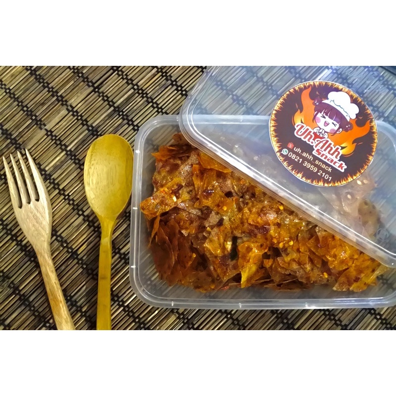 

KERIPIK KACA PEDAS DAUN JERUK