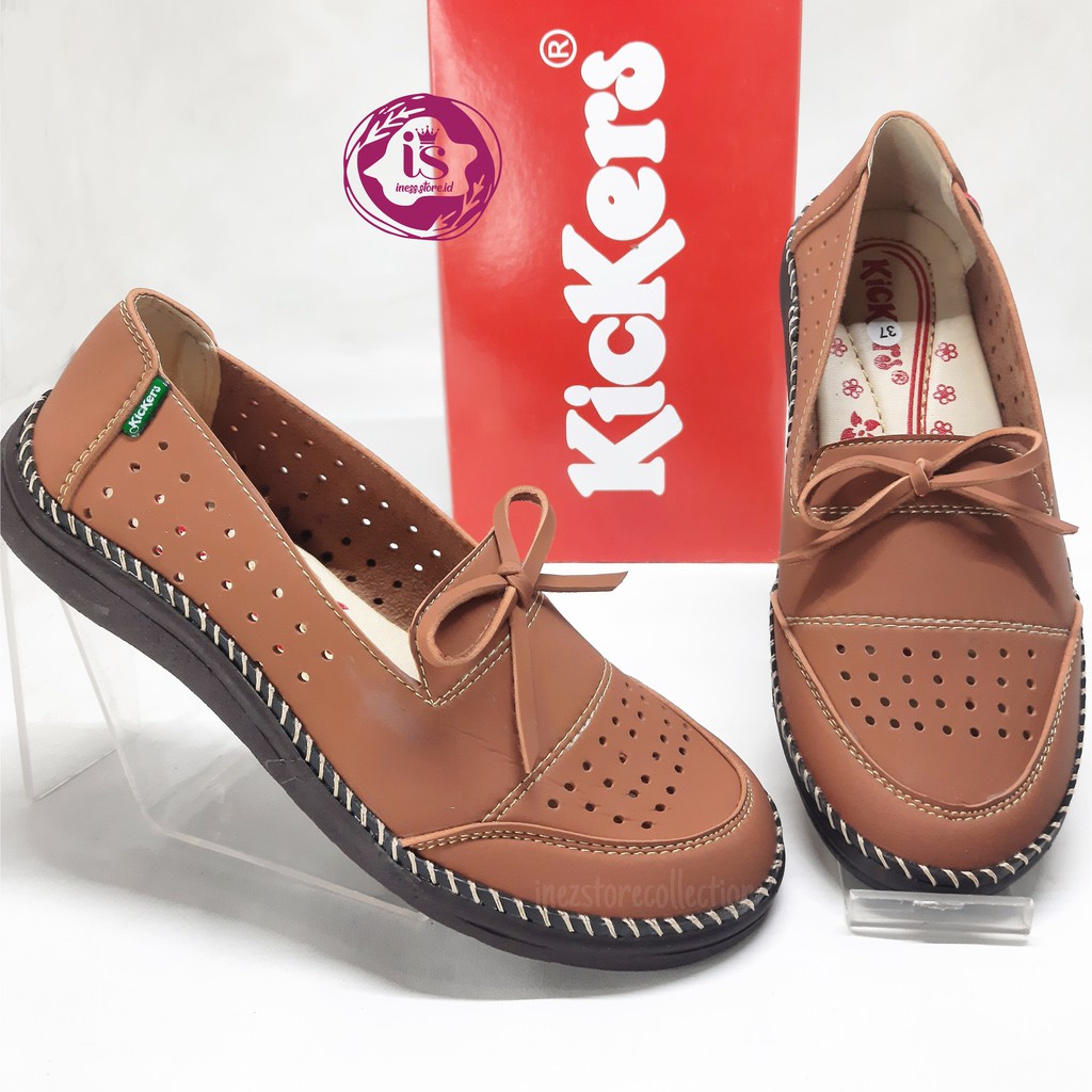 SEPATU WANITA SLIP ON KICKERS TERLARIS KODE SP7 MURAH BERKUALITAS