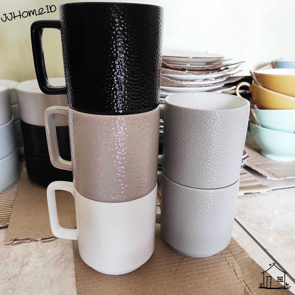 Mug Keramik - Extralarge Stack Mug / Mug Stack / Mug Tumpuk / Mug Keramik / Gelas Keramik