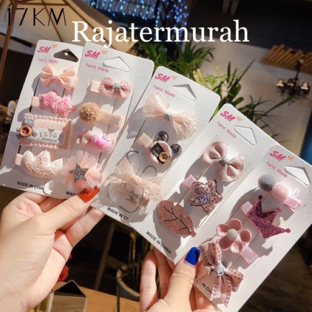 Set JEPIT RAMBUT ANAK MODEL KOREA IMPORT