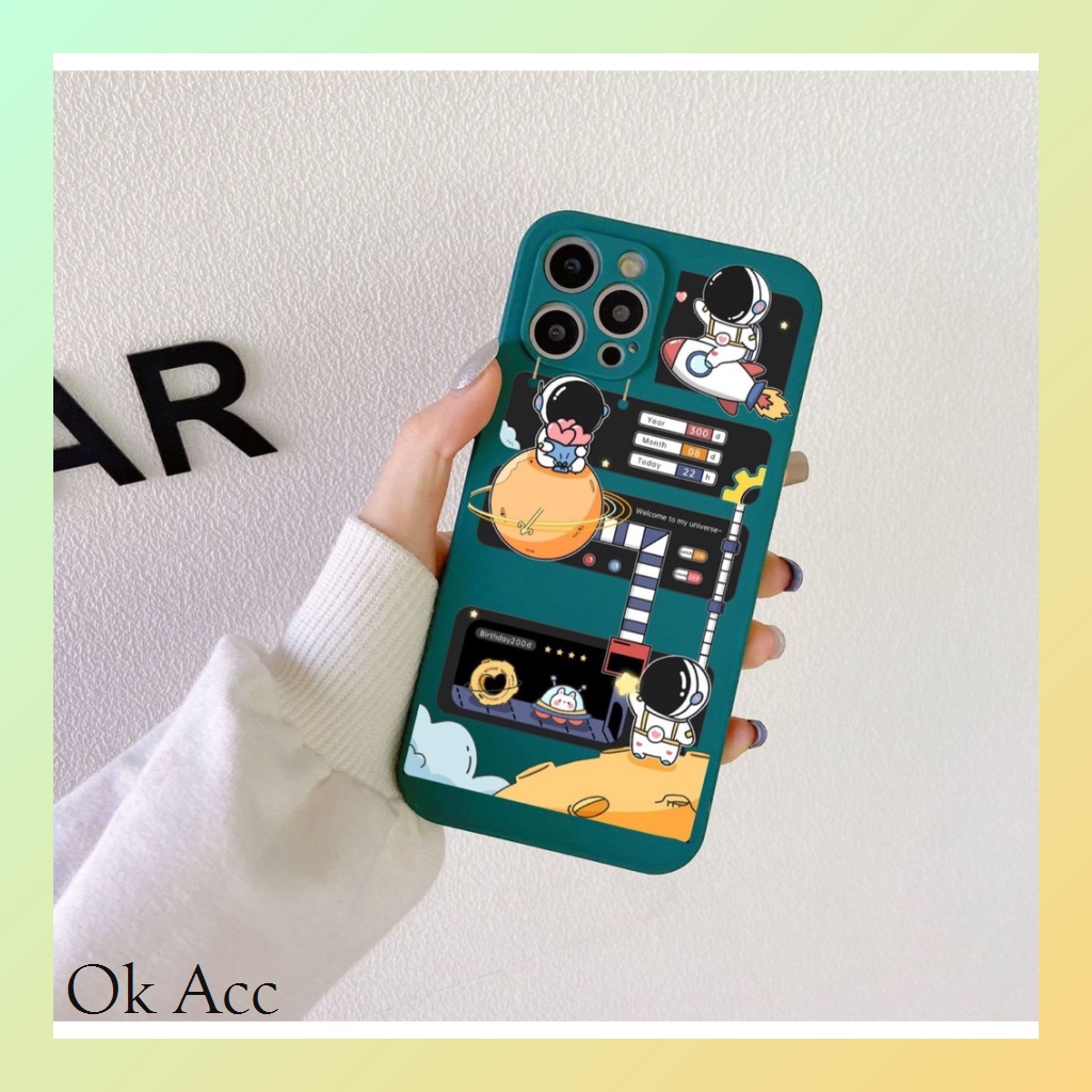 Softcase Motif Planet BB16 for Xiaomi Redmi A1 A1+ 4A 4X 5 5A 5+ 6 6A 7 8 9 Prime 9A 9i 9C 9T 10 10C 10T 11 12 Lite S2 Redmi Note 5A Pro 10s 11 11s 11T Poco C40 F3 F4 K40 M3 M4 M5 X3 GT NFC 5G