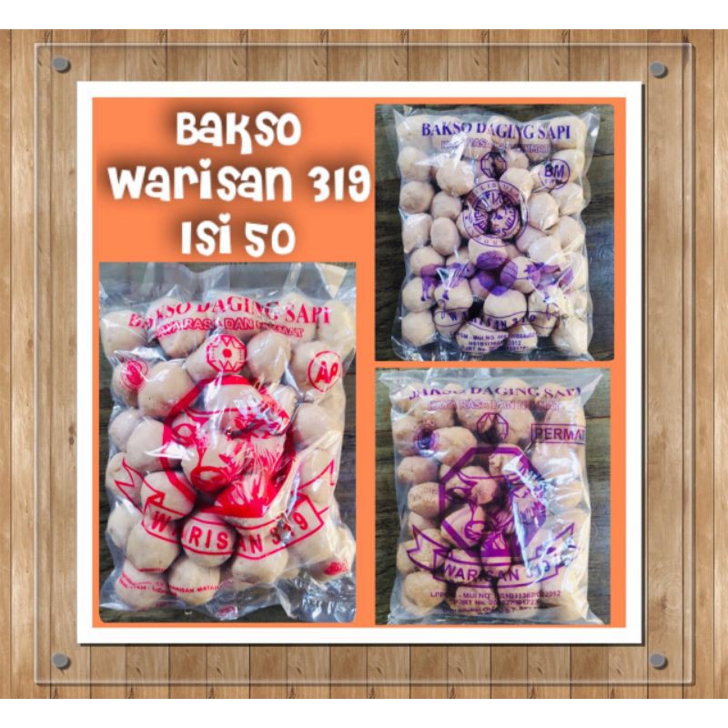 

JUN Bakso Warisan 319 isi 50 varian BM Super- BMSK