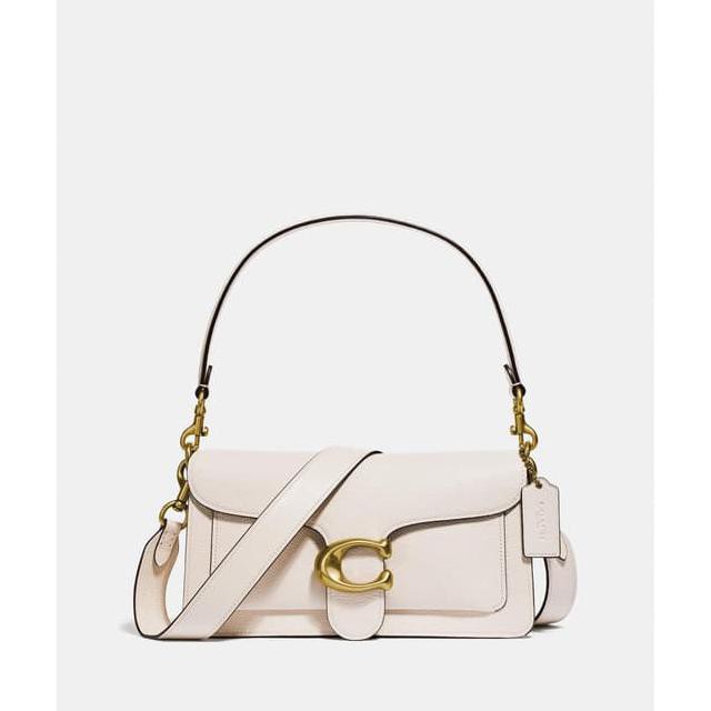 ❗❗ TERMURAH SHOULDER BAG VINTAGE❗❗ COACH TABBY SHOULDER BAG 26 - CHALK WHITE ,TAS TERBARU