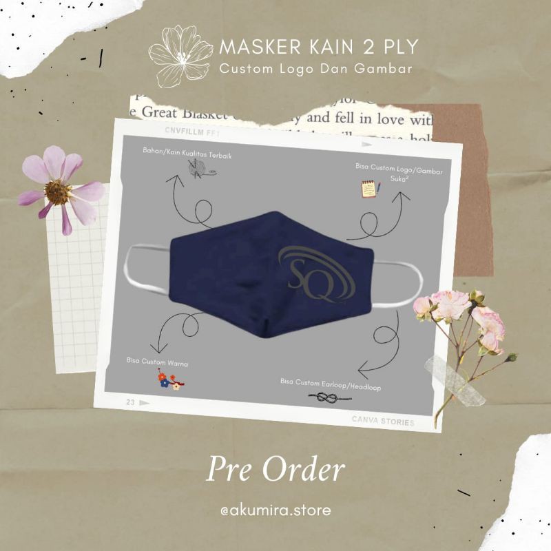 MASKER COSTUME SYAQEEL-AQEEVERS-RAYHOLIC  BAHAN PREMIUM HARGA MURAH