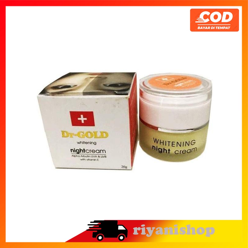 [ECERAN] NIGHT CREAM DR GOLD BPOM NA 18170100774