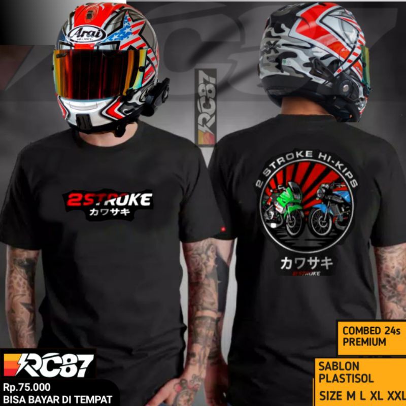 kaos ninja 2 storke kaos ninja thailook kaos kawasaki kos ninja 150