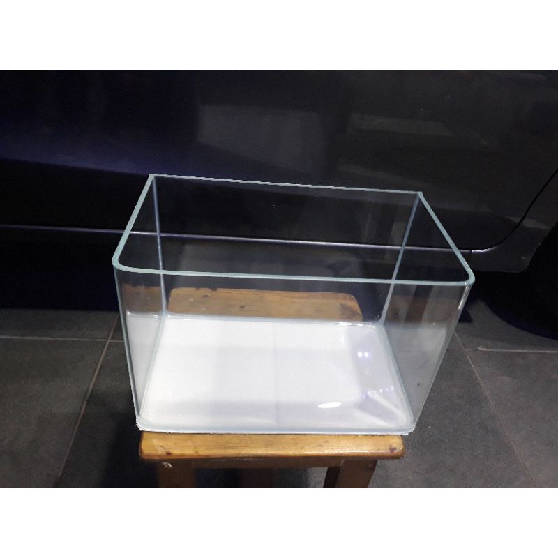 Igun_AQUARIUM BENDING SUPER CLEAR GLASS TANK 30 cm