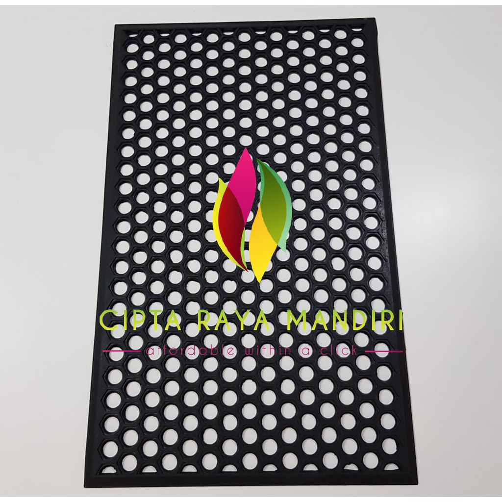 Keset Karpet Karet Anti Slip Kamar Mandi 45 x 75