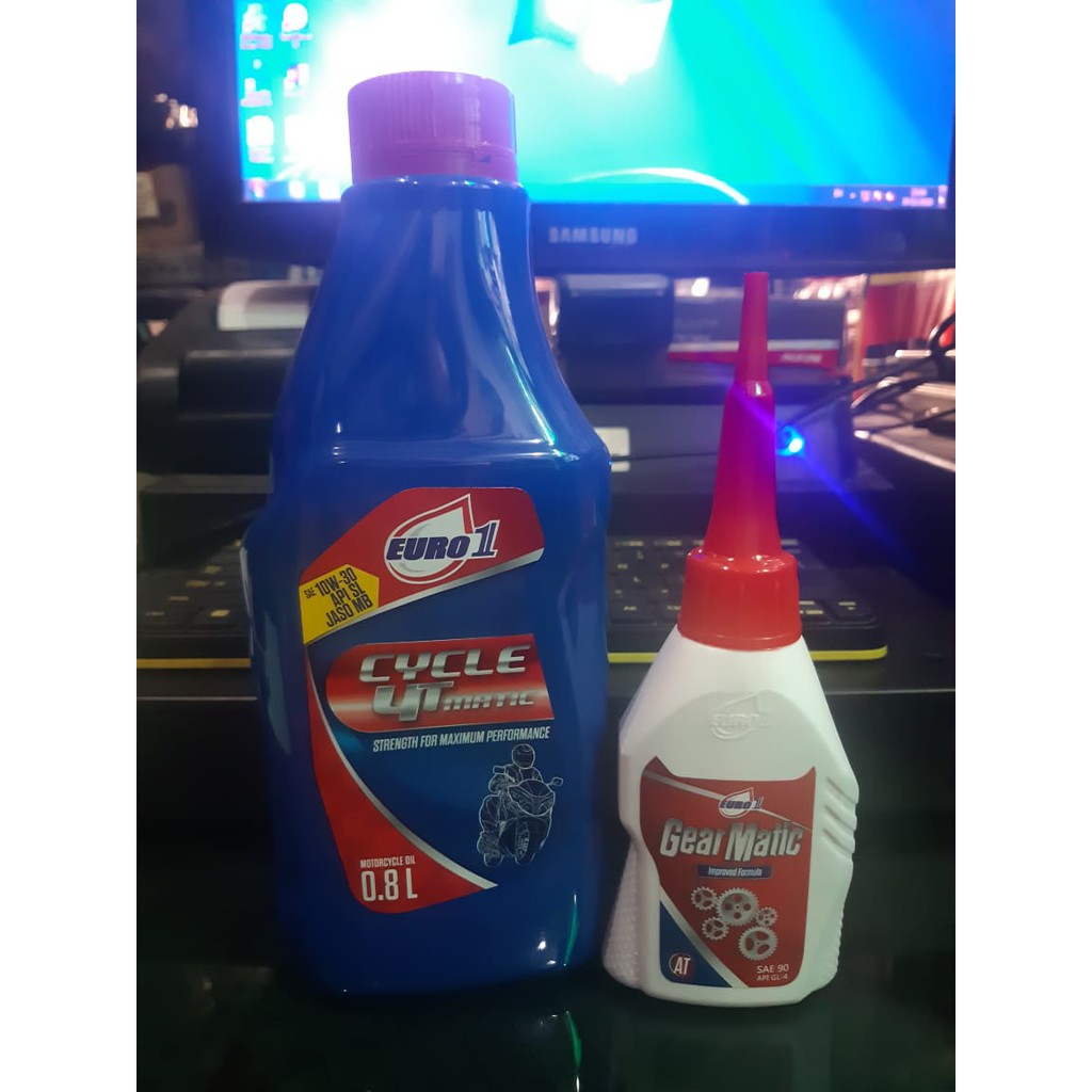 ""PROMO MURAH"" Paket Oli Matic+OLi Gardan Merk EURO1