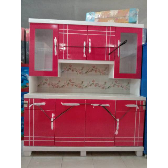 Rak Piring Lemari Sayur 4 Pintu