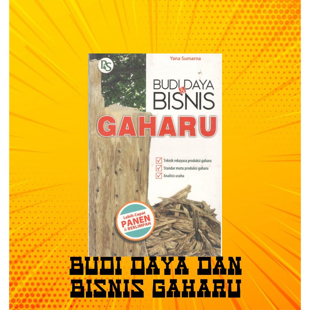 Jual BUKU BUDIDAYA DAN BISNIS GAHARU Shopee Indonesia