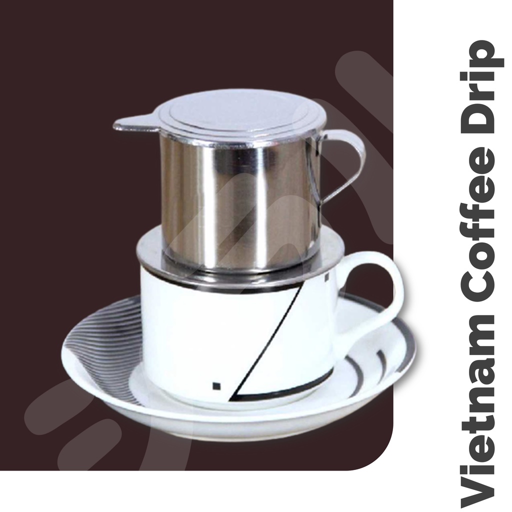 Filter Saringan Saring Kopi Vietnam Coffee Drip Pot Stainless Steel 50ml &amp; 100ml