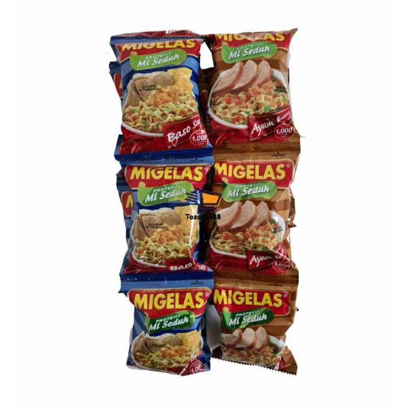

Migelas Mi Gelas isi 10+1 bungkus