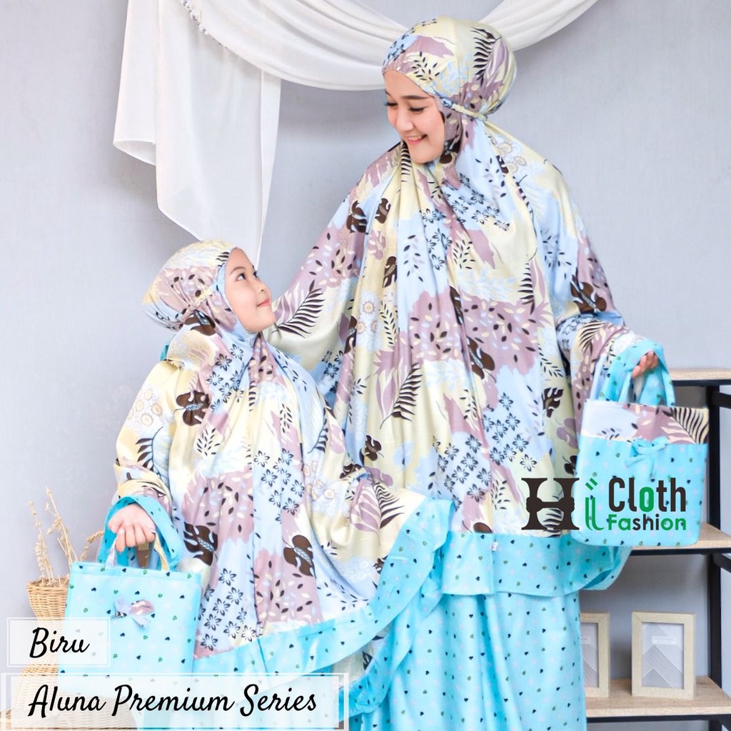 mukena bisa couple premium ibu dan anak | mukena dewasa shabby