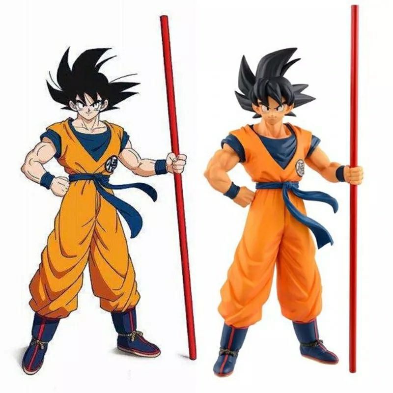Mainan Action Figure Dragon Ball Son Goku The 20th Anniversary Bahan PVC