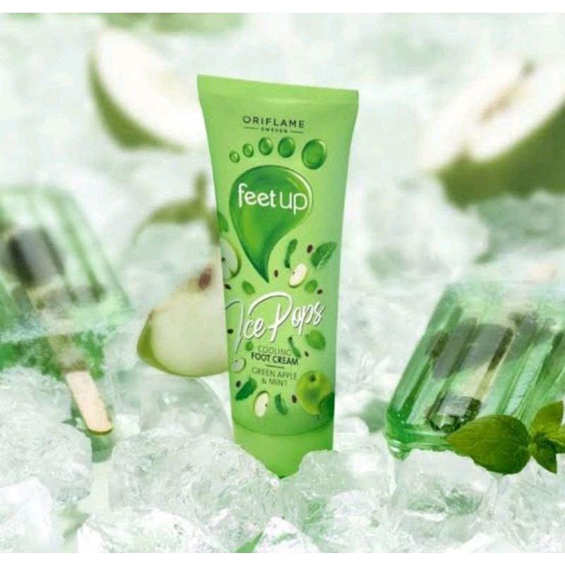 feet up ice pops cooling foot cream