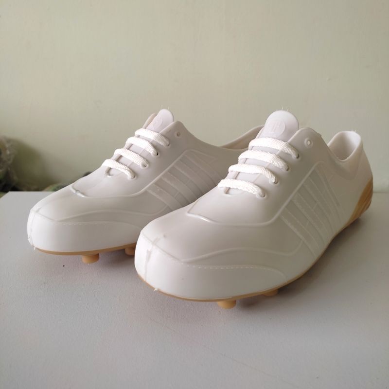 AP Boots 969 White Sepatu Karet Pull Bola Putih untuk Perkebunan Sawit