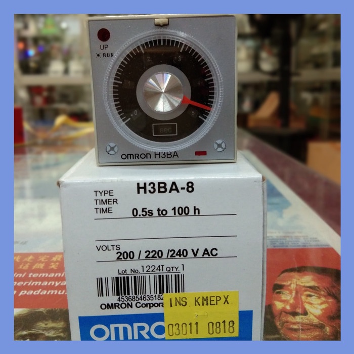 Jual Timer Omron H3BA 8 220V H3CR A8 Shopee Indonesia