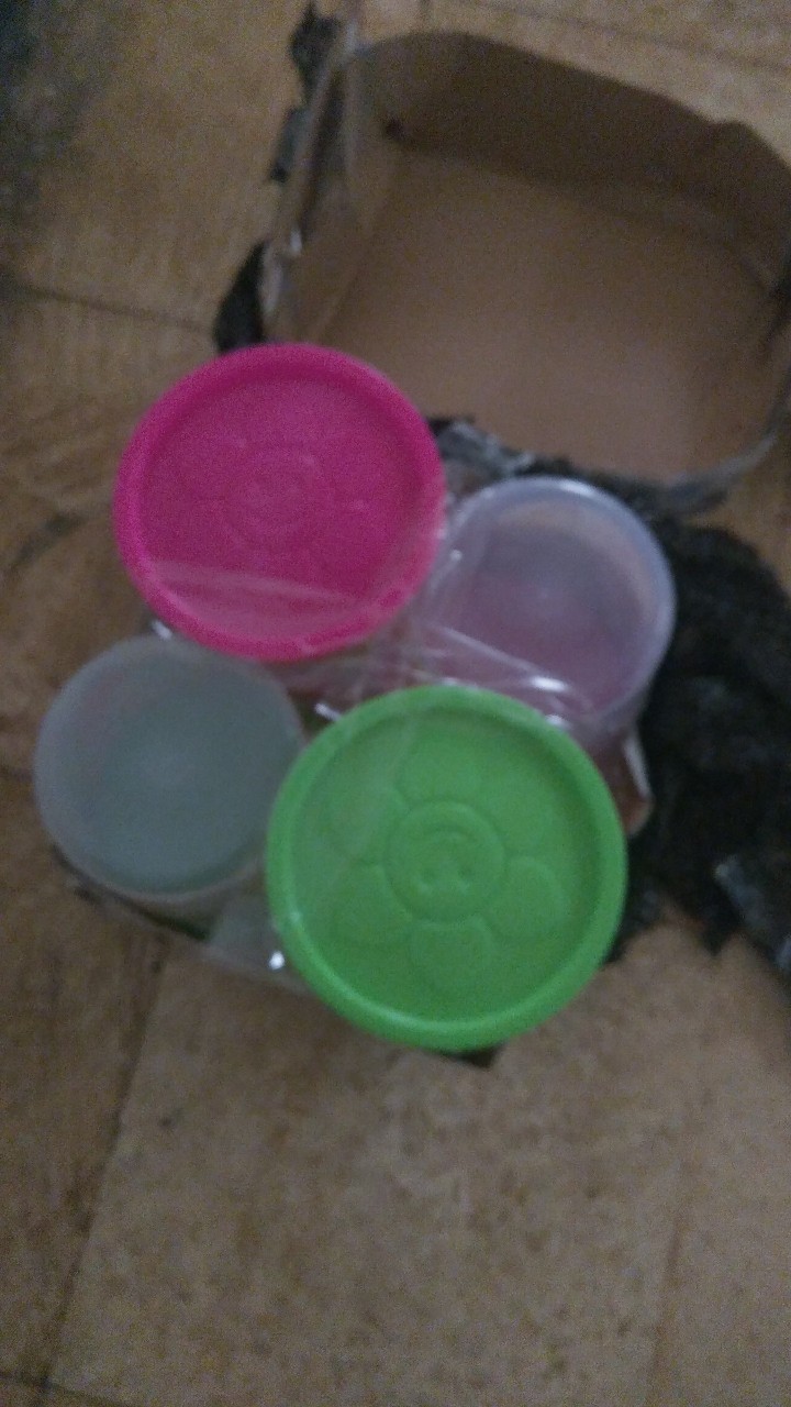 Toples Bulat Motif Cantik . Toples Kue Plastik- Susan