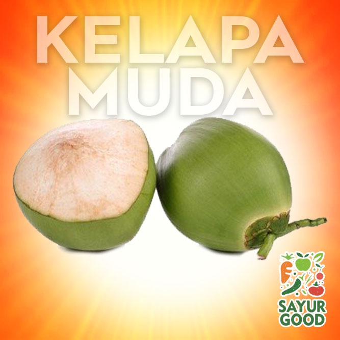 

Kelapa Muda Kupas Segar 1 Buah (Buah Segar)