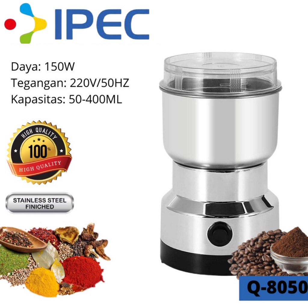 Coffee Grinder Mesin Penggiling kopi Elektrik / Alat penggiling biji bijian PENGHANCUR BIJI KOPI / COFFEE GRINDER LISTRIK 8050