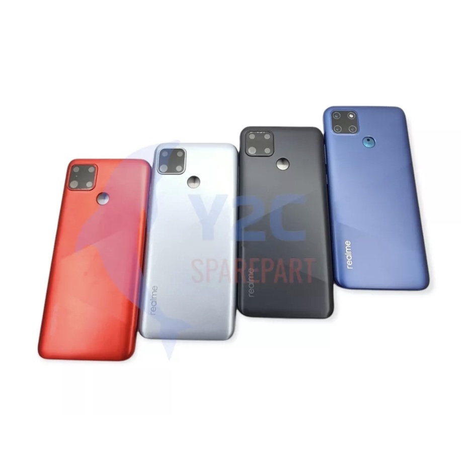 BACKDOOR REALME C12 / BACK COVER / TUTUP BELAKANG / BATERAI