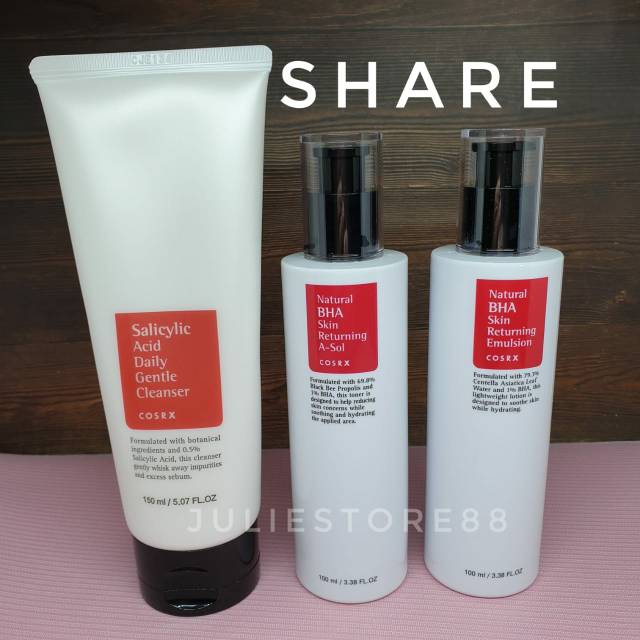 (Share) COSRX Natural BHA Skin Returning A-Sol Emulsion Salicylic