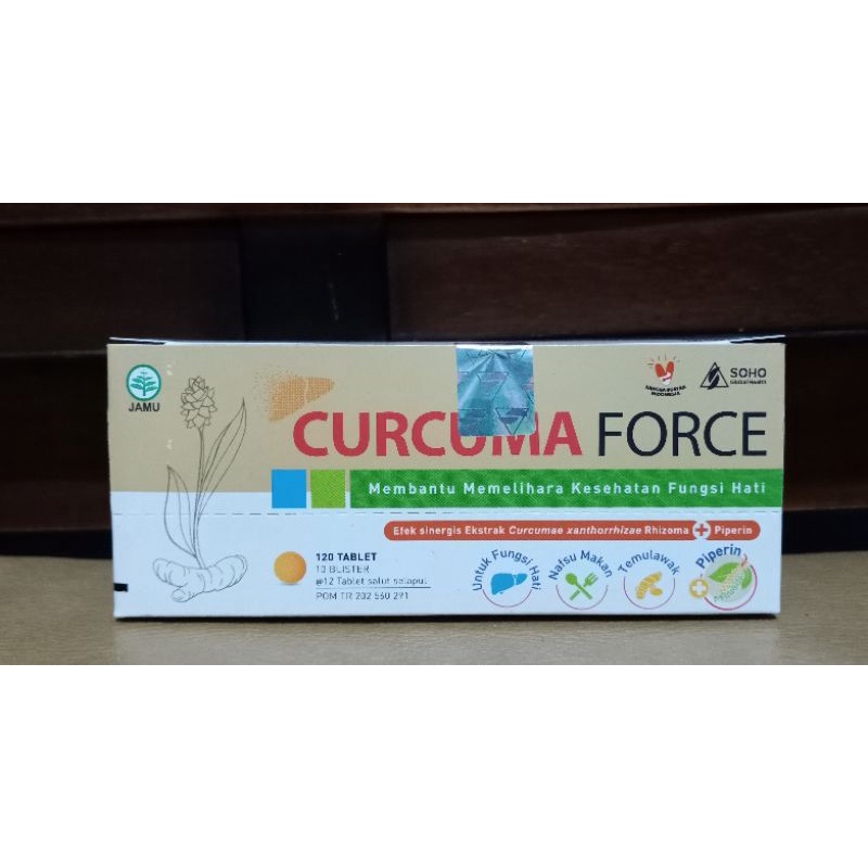 CURCUMA FORCE Blister isi 120 tablet (Box)