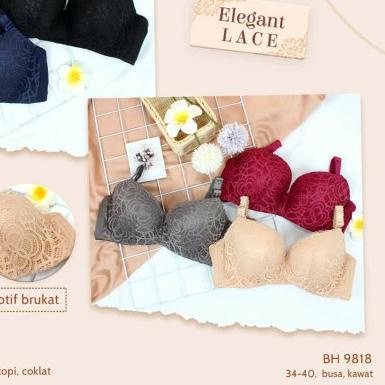 ◌ bh bra kawat elegance lace sorex 9818 renda brukat ✹