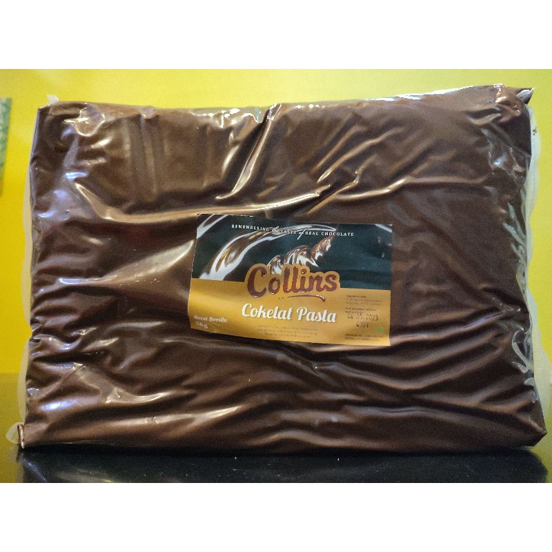 

Collins Filling Pasta / Isian Cokelat Filling - Repack 500g