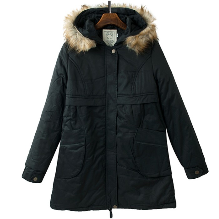 KREA75 WINTER LONG COAT JAKET JACKET TOPI BULU ANTI ANGIN PARASUT