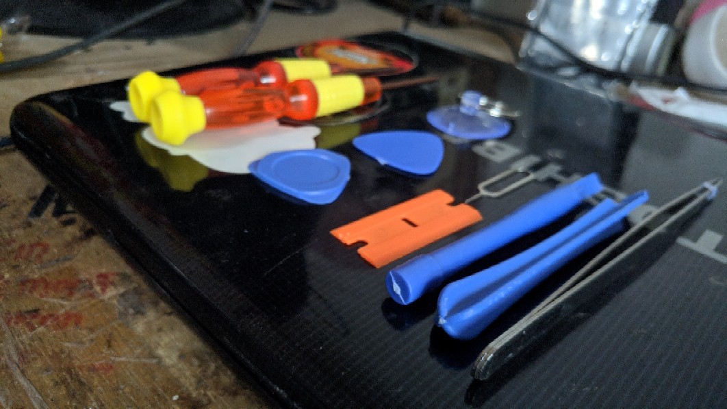 Toolset Obeng Sett 10 In 1 Alat Buka Lcd Touchscreen Casing Reparasi Sparepart Handphone