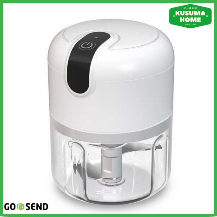 Blender Mini Hand Chopper Elektrik Garlic Pemotong Bawang Bumbu Copper