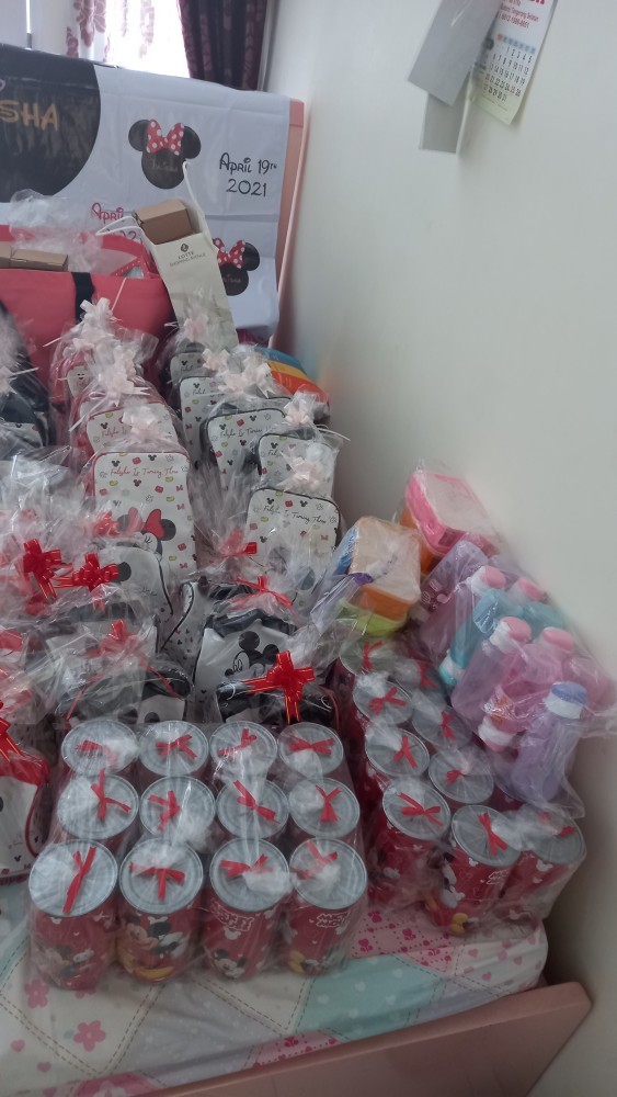 Souvenir Parcel Lunch Box + Botol Minum Ulang Tahun