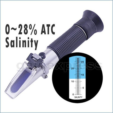 

Jual Refractometer Salt Salinity 0-28% - Ukur kadar garam Murah
