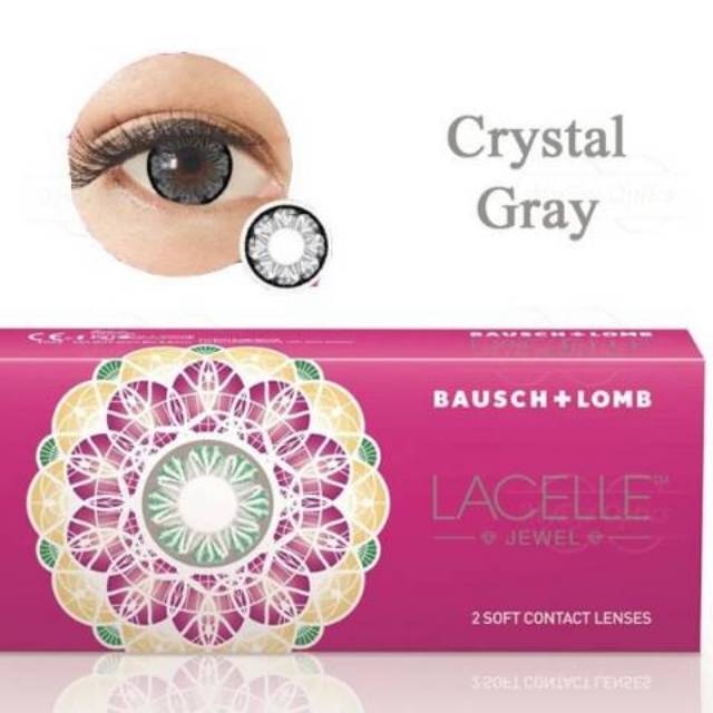 Lacelle Bausch and lomb color ready normal minus softlens diameter kecil 14 mm lembut cocok mata