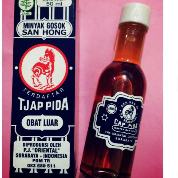 【LKL】 MINYAK SANHONG 50 ml/ MINYAK CAP PIDA/  ENCOK/ MINYAK GOSOK/ OBAT LUKA