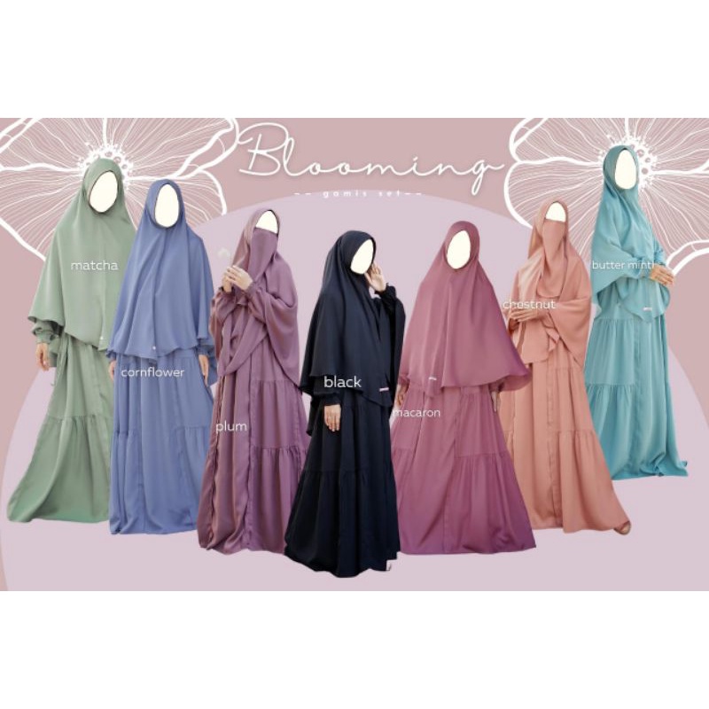 BLOOMING SET / GAMIS SET BY SHAHIA SYARI