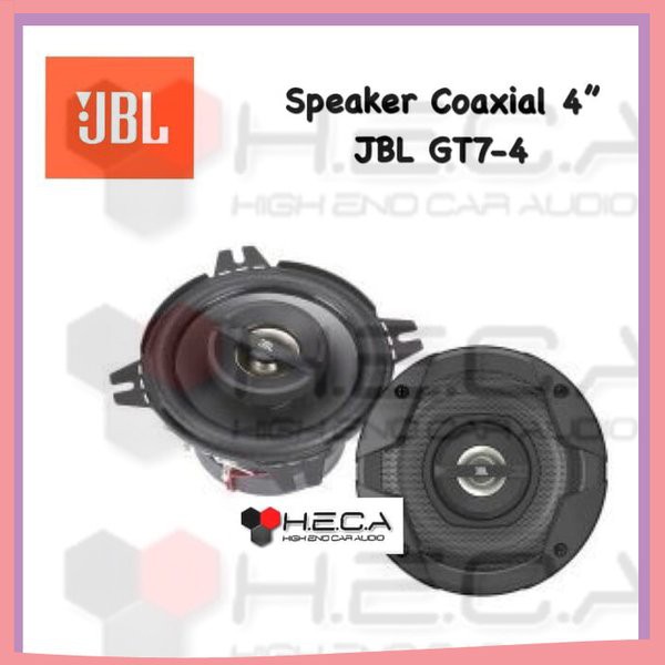 Turun Harga  Audio Mobil Pioneer Speaker Mobil Speaker Coaxial 4inch JBL GT7 4 Audio Mobil Speaker