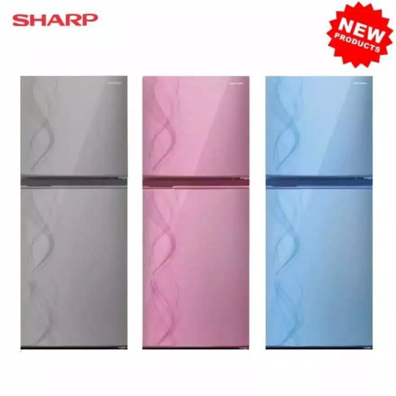 KULKAS SHARP SJ 237 ND LEMARI ES 2 PINTU SJ237ND SJ 237ND