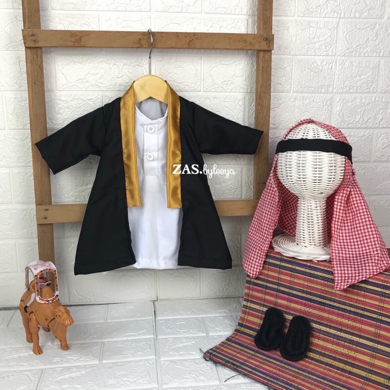 JUBAH NEWBORN, JUBAH BAYI, JUBAH AQIQOH, JUBAH FOTO BAYI, KOSTUM MUSLIM NEWBORN, PROPERTI FOTO BAYI