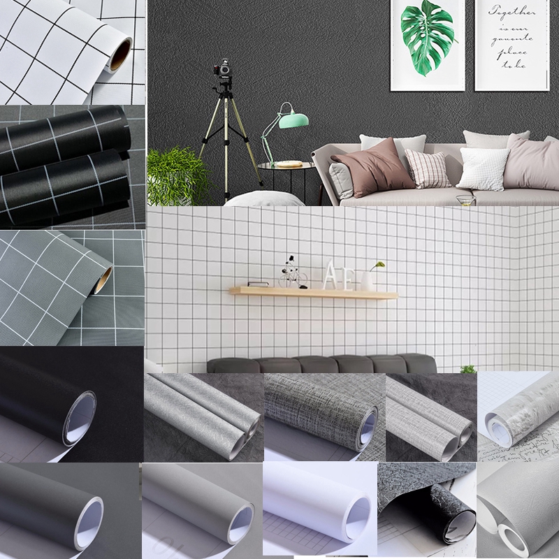 WALLPAPER DINDING POLOS MOTIF BERTEKSTURE 60CM X 1M BAHAN WALLPAPER DINDING POLOS MOTIF BERTEKSTURE 60CM X 1M BAHAN