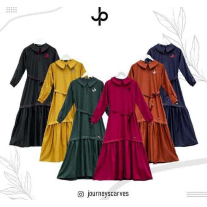 Gamis MEYRA ORI JOURNEY premium model terbaru ya k